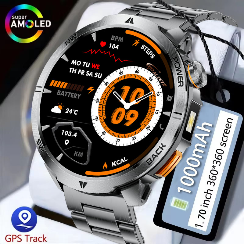 Smartwatch Baru 2026 1000 mAh  - Outdoor Lighting Track ulasan dan harga