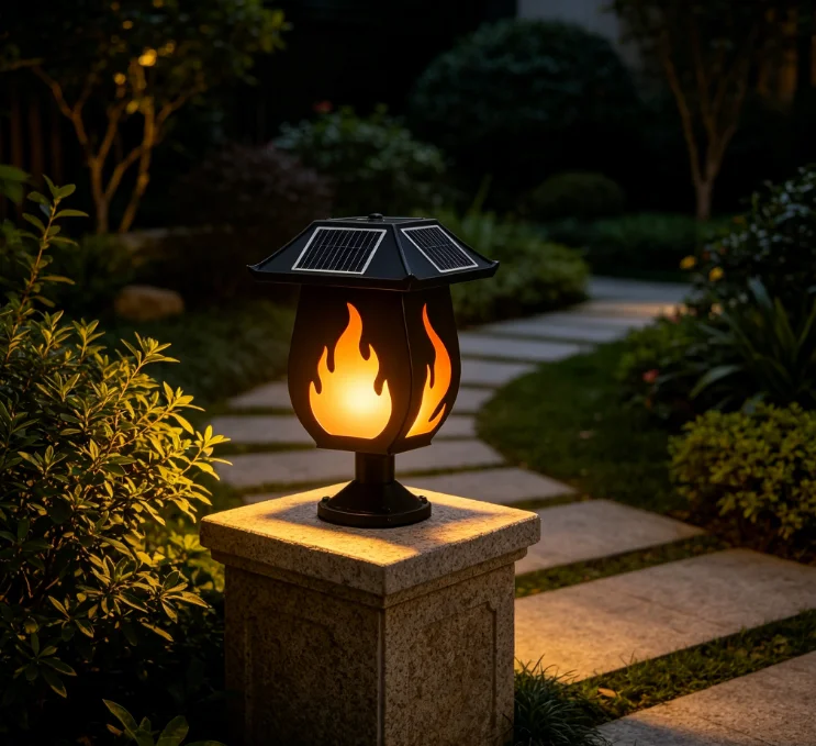 Lampu Hias Tiang Taman Tenaga  - Outdoor Lighting Waterproof ulasan dan harga