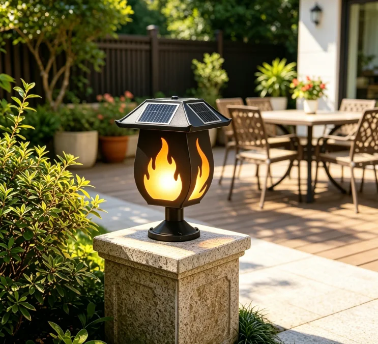 Lampu Hias Tiang Taman Tenaga  - Outdoor Lighting Waterproof ulasan dan harga