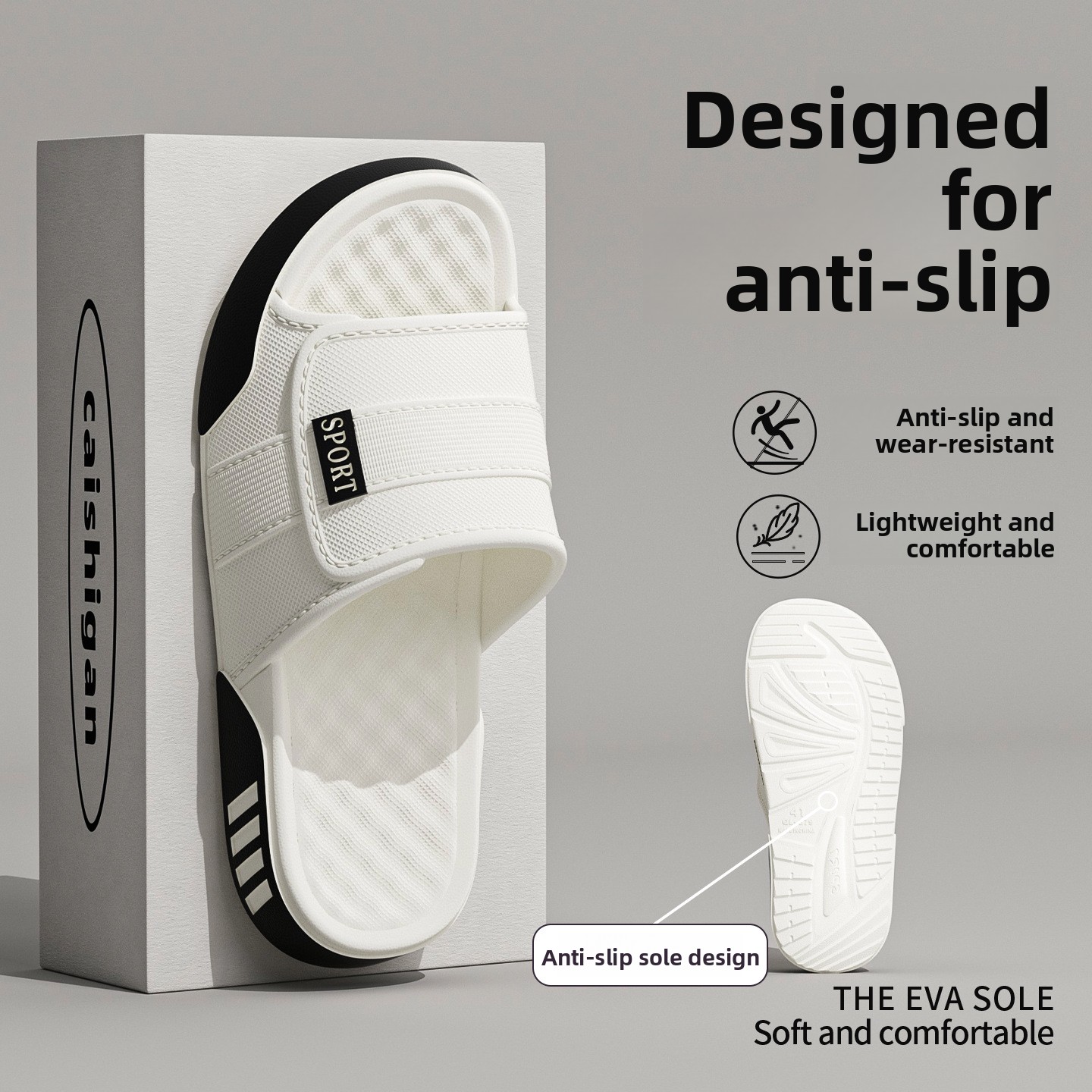 Sepatu Slip-On Pria EVA Nyaman - Outdoor Lighting For Your Home ulasan dan harga