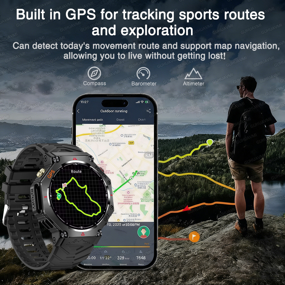 Jam Tangan Pintar X-sports Out - Outdoor Lighting Wireless ulasan dan harga
