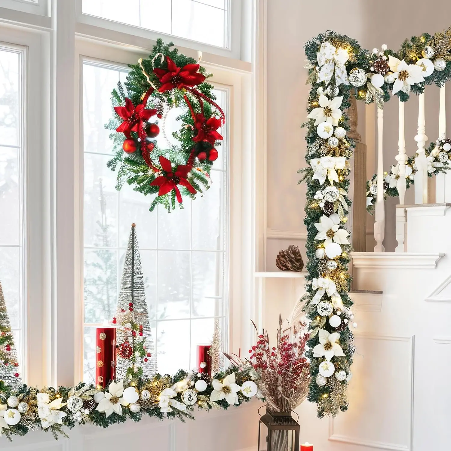 Garvee, Hiasan Garland Natal B - Outdoor Lighting Effects ulasan dan harga